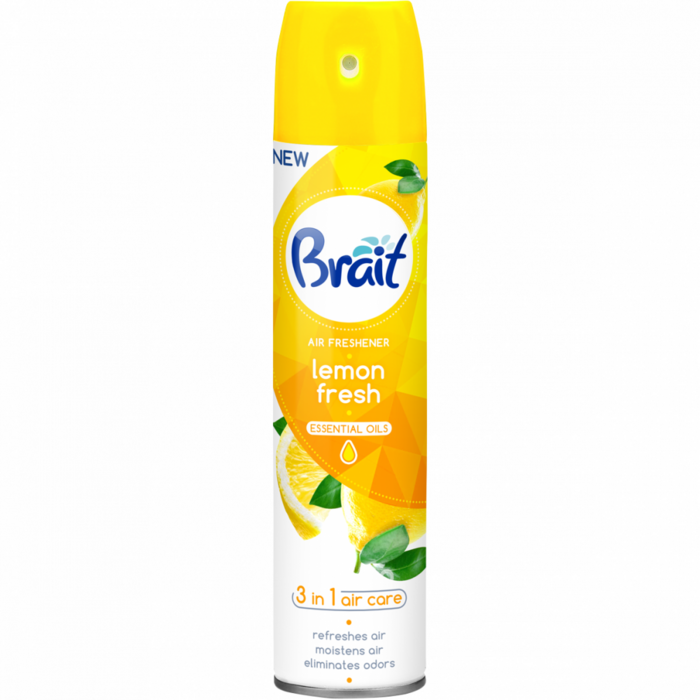 Brait Gaisa atsvaidzinātājs 300ml Brait Lemon