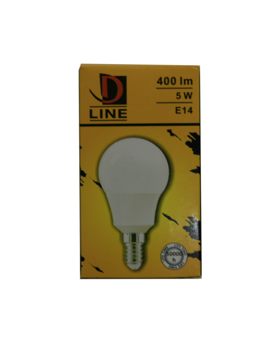 D Line LED spuldze 5W E14