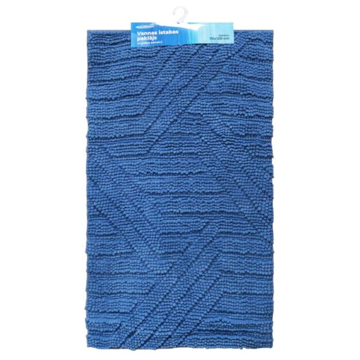 Baltic Aqua Vannas istabas paklājiņš 70x120cm Square, zils (4750959154243)