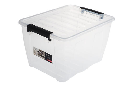 NHG Kaste Home box 15L caurspīdīga