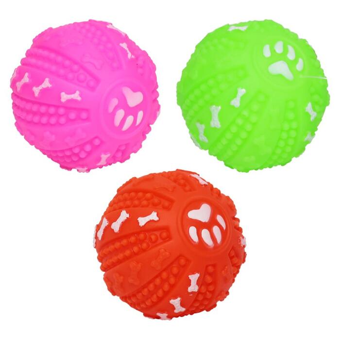 BESK Rotaļlieta gumijas Bumbiņa 6.7cm, mix (4750959146934)