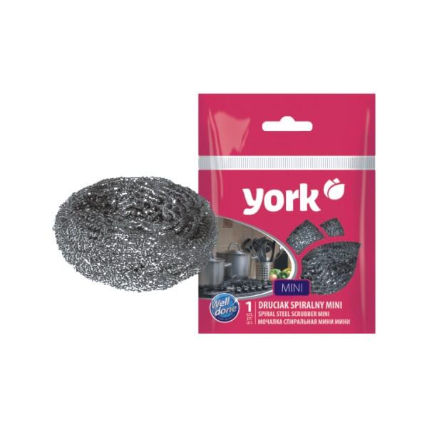 York Trauku tīrāmais sūklis mīkstmetāla 1gb
