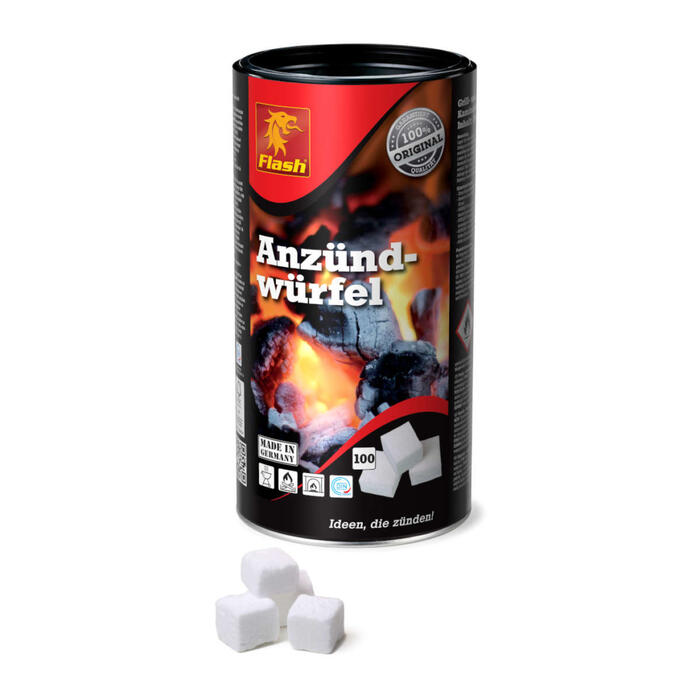 BOOMEX Aizdedzināšanas klucīši balti 100gb (4007467822448)