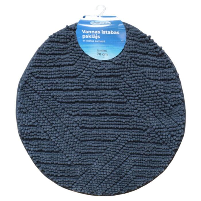 Baltic Aqua Vannas istabas paklājiņš D70cm Square, pelēks (4750959154250)