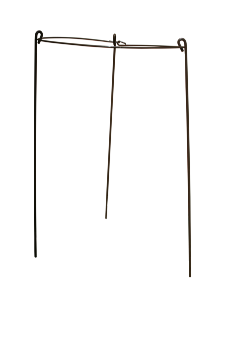 BESK Atbalsts puķēm 3kāju, 60cm brūns