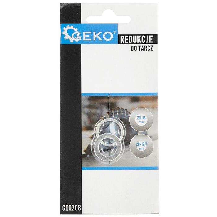 GEKO Redukciju kompl.zāģripām no 20 uz 16/12,7mm (5901477178672)