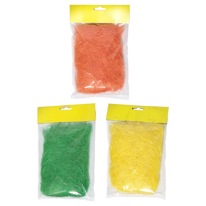 BESK Floristikas dekors Sizals 15gr, 3veidi (4750959130193)