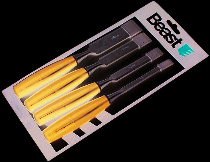 Beast Kaltu komplekts ar plast.rokt. 4gb 6-12-18-24 mm (4750959019955)