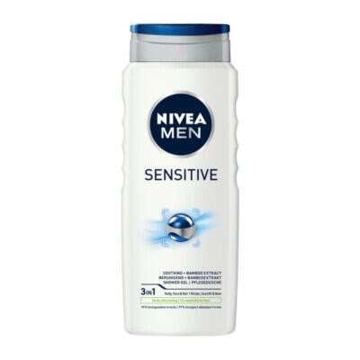 Dušas želeja Nivea Men Sensitive 500ml