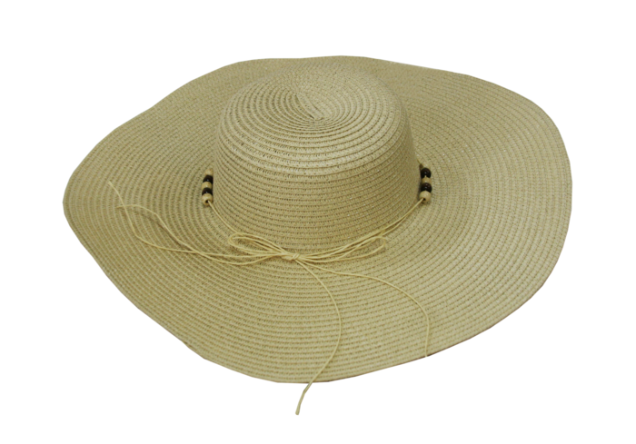 BESK Platmale sieviešu 58cm krēmkrāsas (4750959088845)