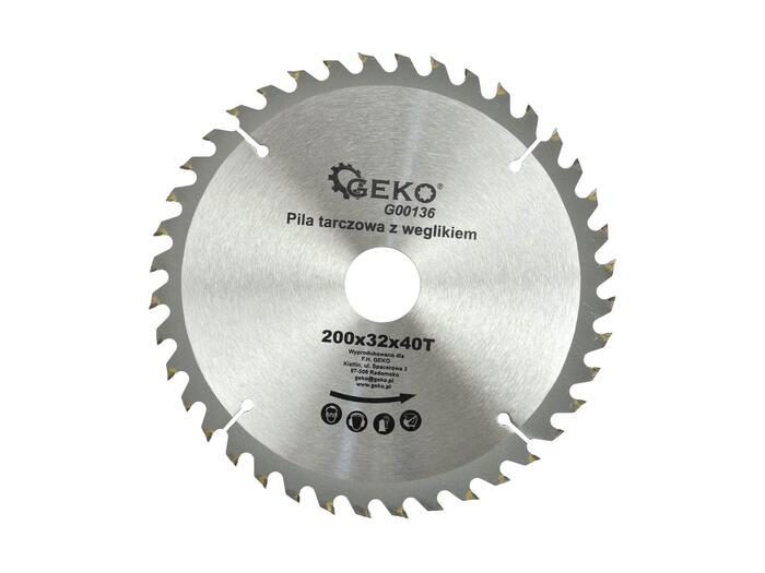 GEKO Zāģripa D200x32mm 40z (5901477100963)