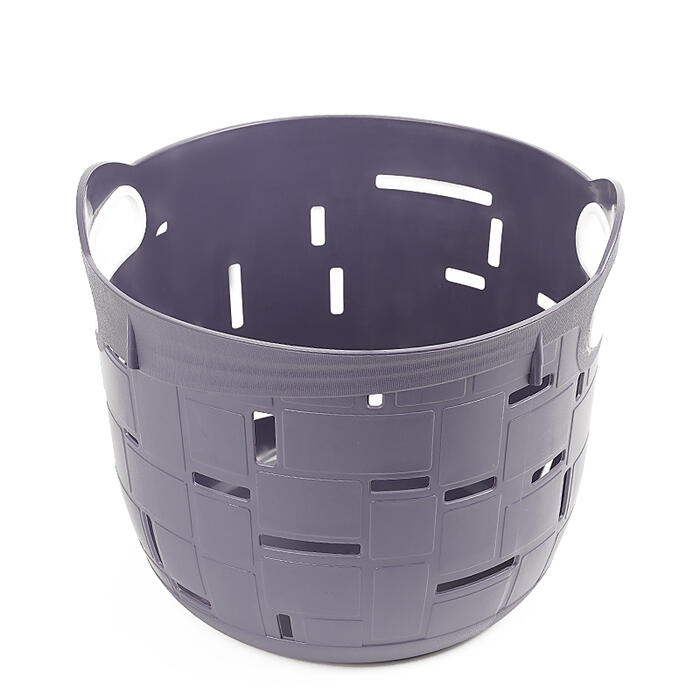 BESK Groziņš plastmasas City 29x29x24cm, melns