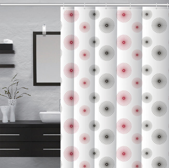 Baltic Aqua Dušas aizkars 180x180cm 100%