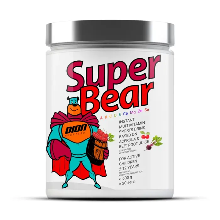 SUPER BEAR 600 g Apelsīns + Burkāni