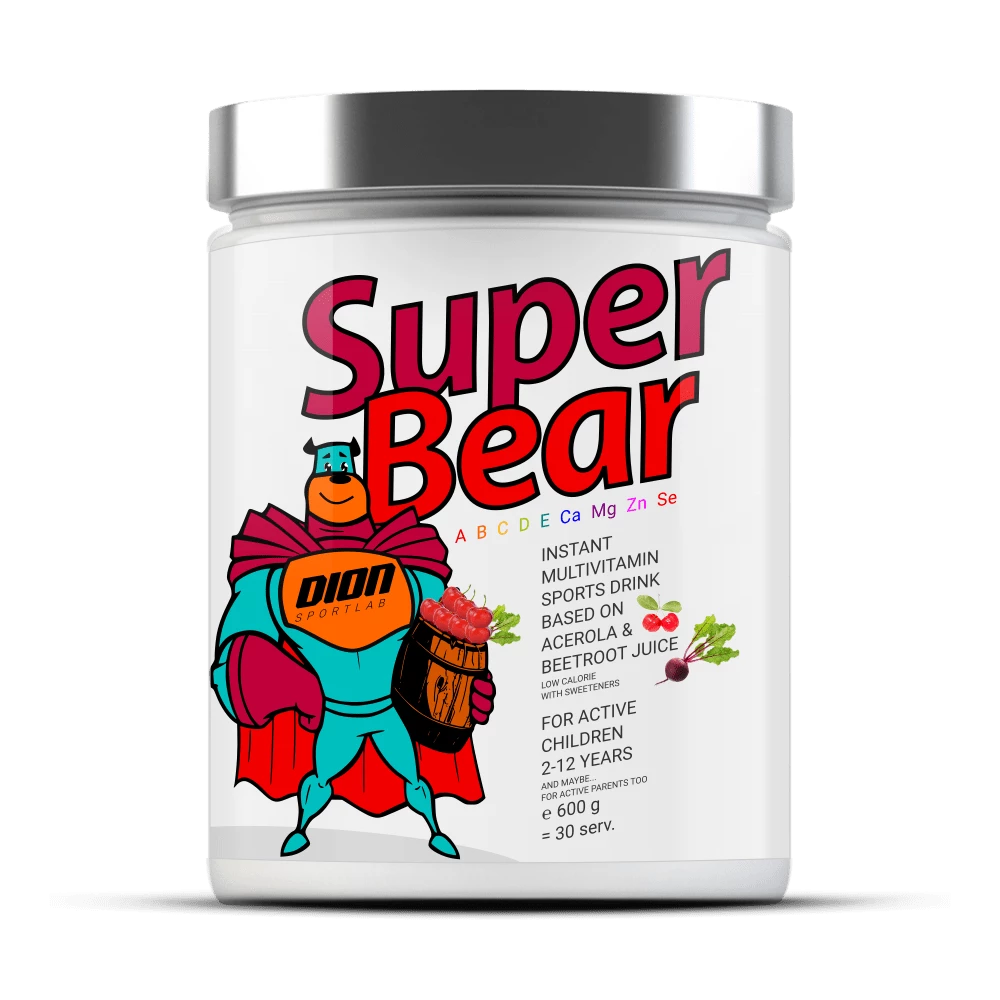 SUPER BEAR 600 g Apelsīns + Burkāni