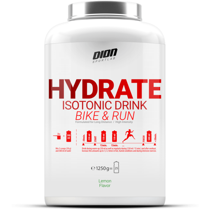 DION HYDRATE Bike&Run 1250 g Greipfrūts