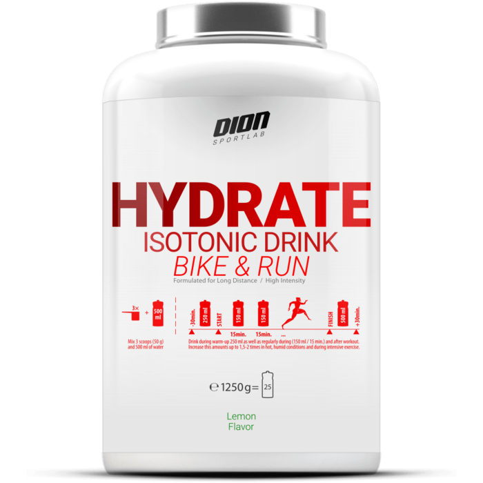 DION HYDRATE Bike&Run 1250 g Lemon