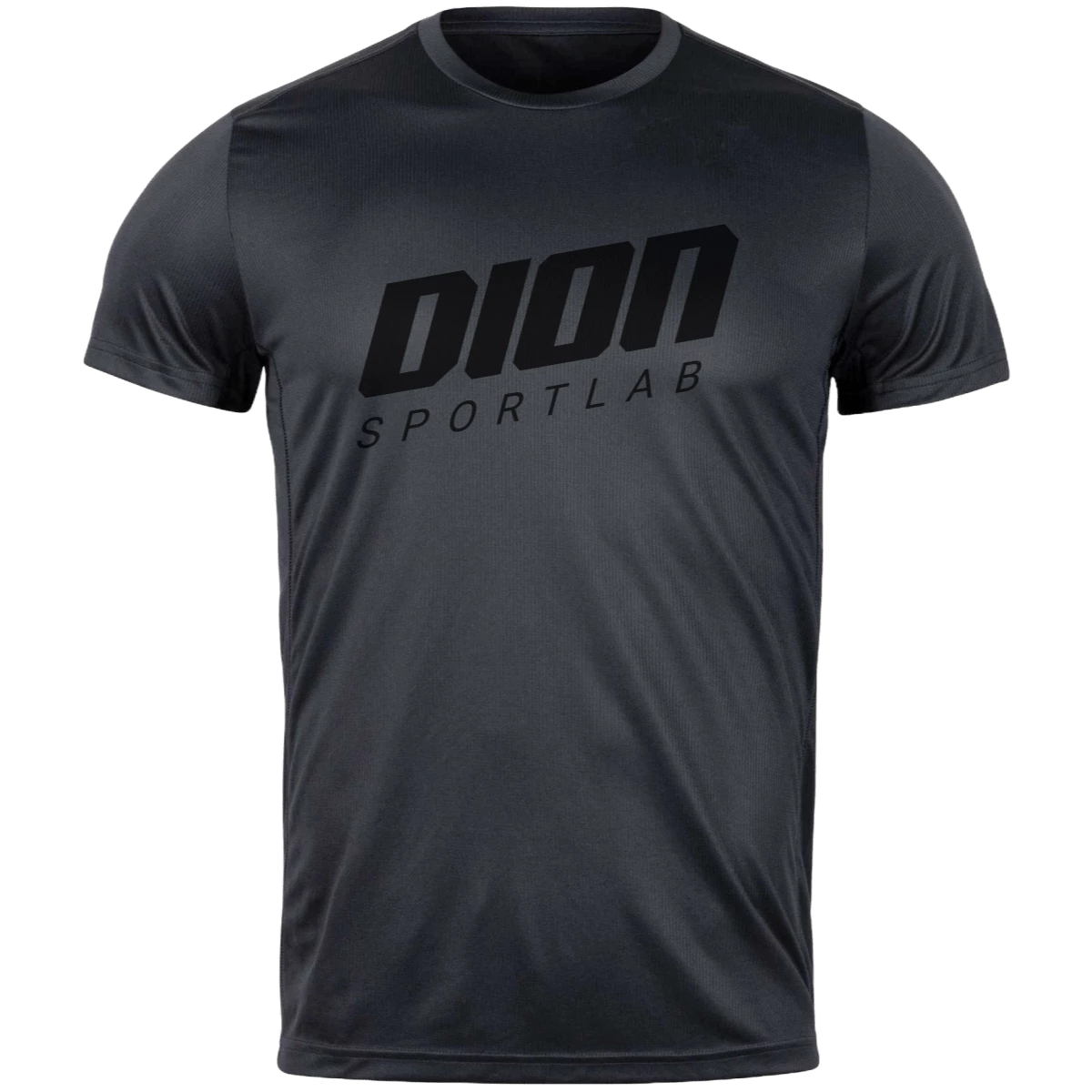 T-SHIRT L size black on dark lead