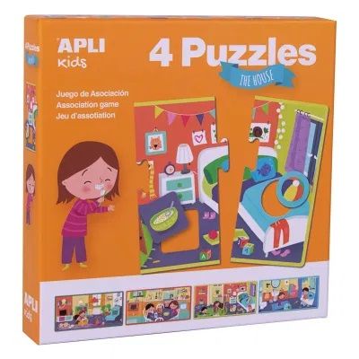 APLI kids Puzle Māja The house