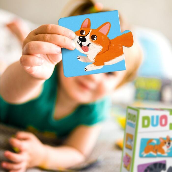 Dodo Attīstošā puzle Duo Puzle Dzīvnieki
