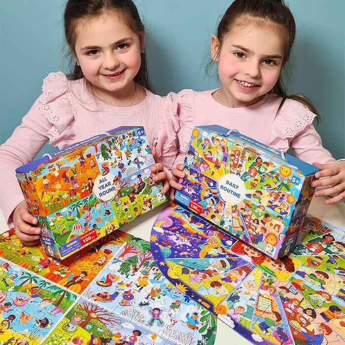 Dodo Attīstošā puzle Puzle Gadalaiki  (ETC300607)