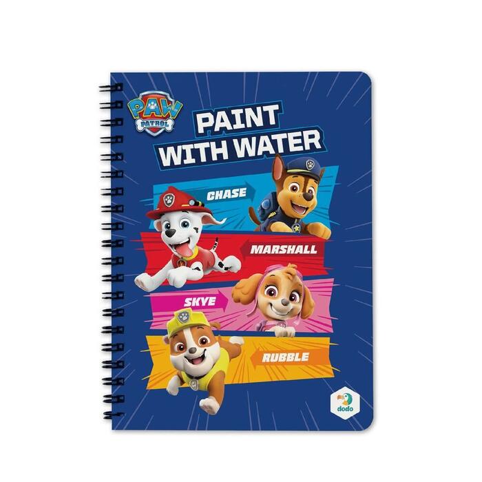 Galda spēles Krāsojiet ar ūdeni komplekts Paw Patrol  (ETC200444)