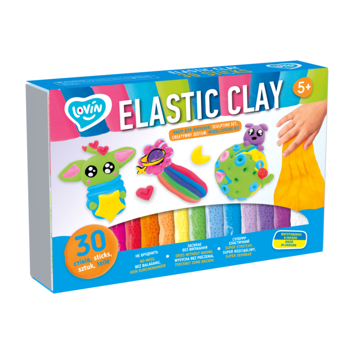 MOON LIGHT CLAY Radošais komplekts Modelēšanas