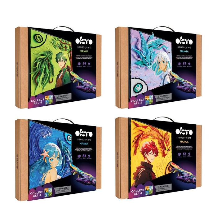 OKTO AIR CLAY Radošais komplekts Modelēšanas