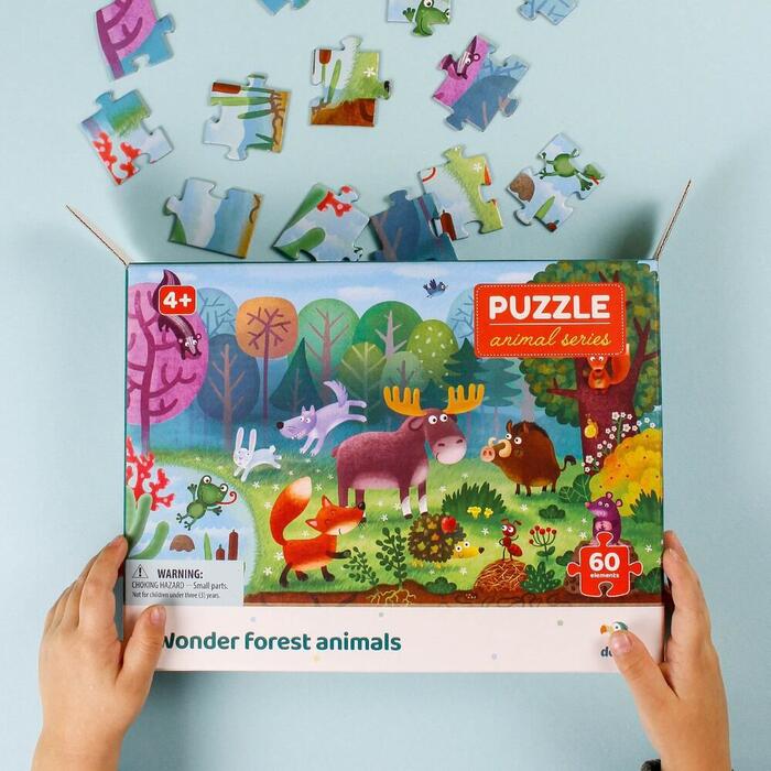 Dodo Attīstošā puzle Puzle Meža dzīvnieki