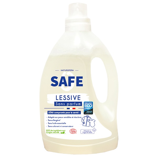 SAFE Eco моющее средство для одежды без запаха, 3л (SAFE 14)