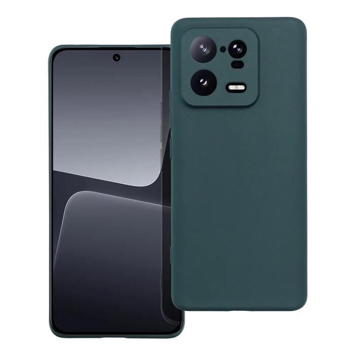 Riff Matt серии силиконовый чехол для Xiaomi 13 Lite Dark Green (RF-MAT-XIA13LI-DGE)