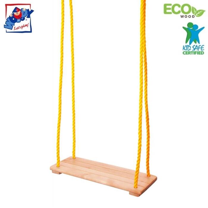 Woody 90130 Koka Šūpoles ar