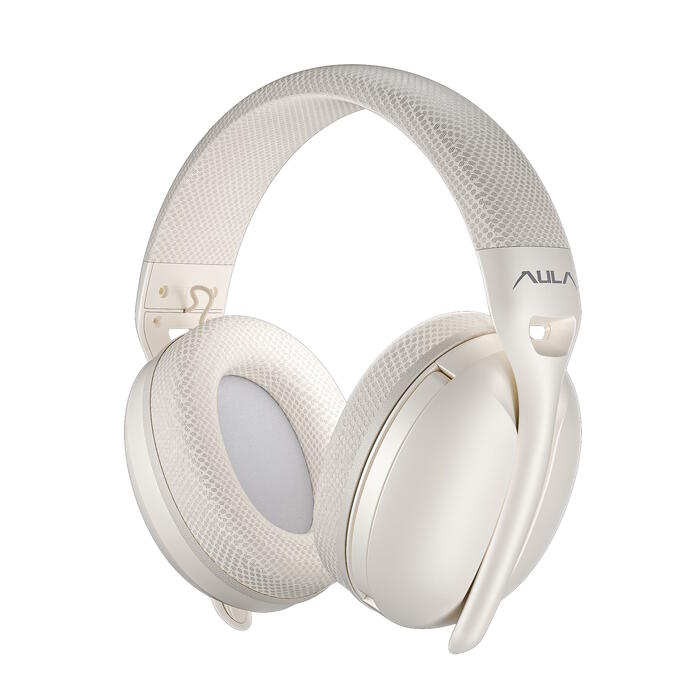 Aula S6 3in1 vieglas un pārnēsājamas austiņas ar Bluetooth / Wireless / vadu Beige (S6/BEI)
