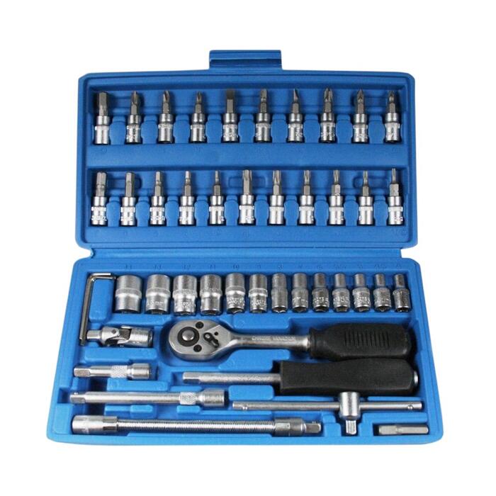 Benson Tools Doppenset Socket Set Satin-Finish