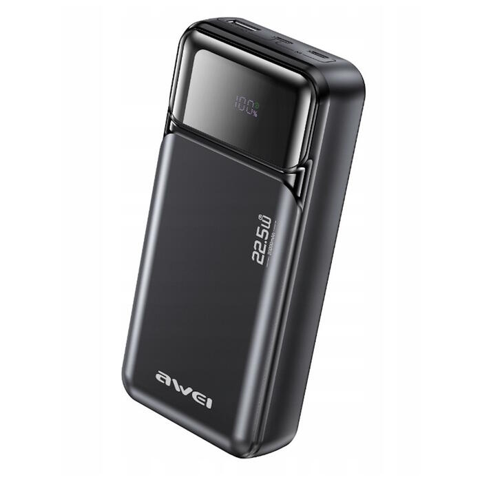 Awei PA-92 22.5W внешний аккумулятор Power Bank 20000mAh Black (PA-92)