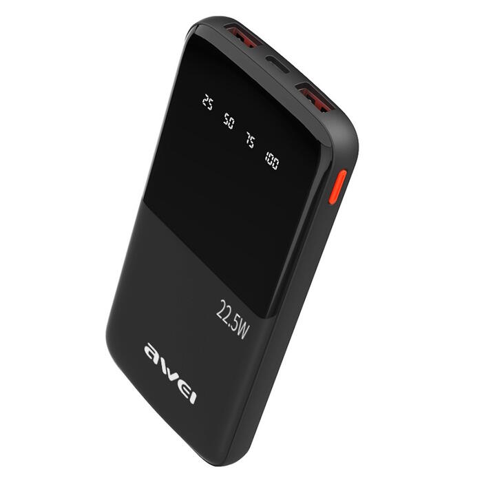 Awei P10K pārnēsājamais akumulators powerbank 22