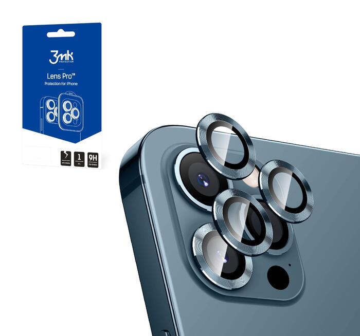 3MK Kameras aizsargstikli priekš Apple iPhone 11 Pro / iPhone 11 Pro Max (3MK-CAM-IP11P/11PMA)
