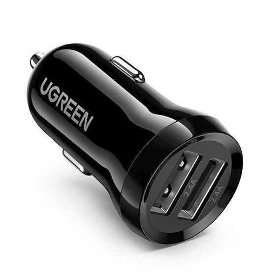 Ugreen UGRE-8750 auto lādētājs ar 2x