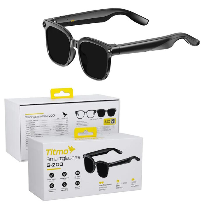 TITMO G-200 viedās AI brilles ar