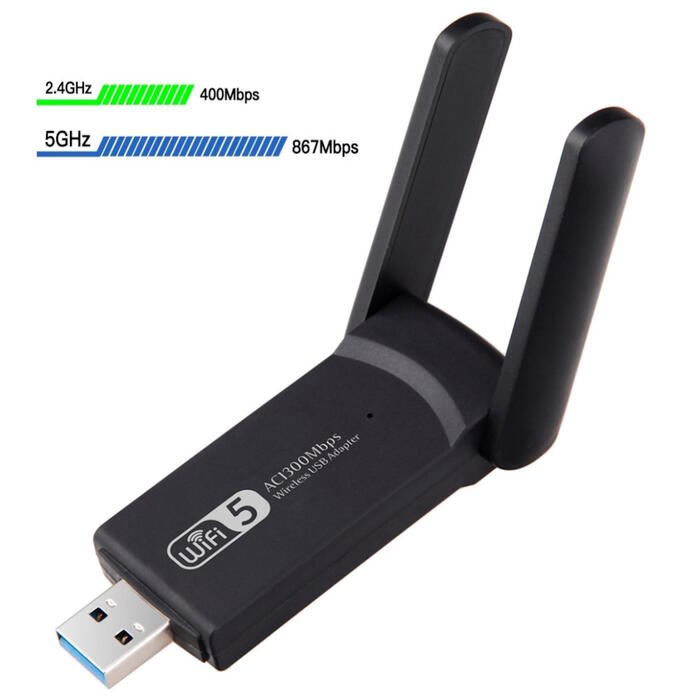 Riff AC1300 USB moduļis Wi-Fi adapteris