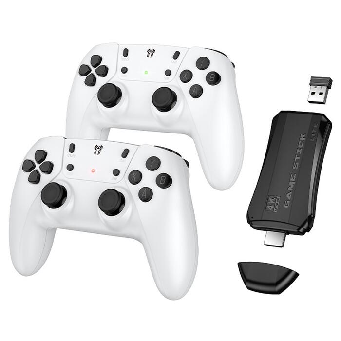 Hoco GA31 Игровая консоль с 20000 встроенных классических игр 64GB White (GA31)