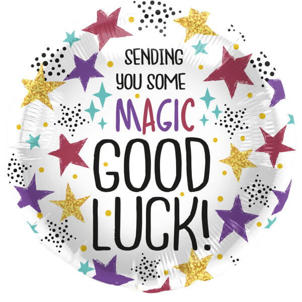 Folat Folija gaisa balons "Good Luck Magic" 45cm (67937)