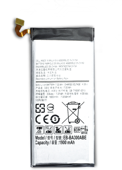 Riff Аккумулятор для Samsung A3 2015 SM-A300 EB-BA300ABE Li-Ion 1900 mAh (RF-EB-BA300ABE)