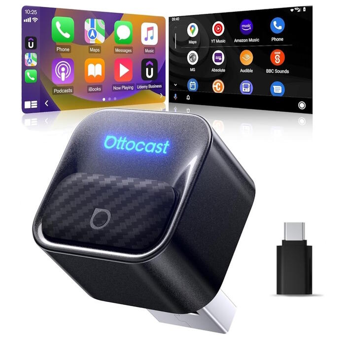 Ottocast CA525-T bezvadu automašīnas adapteris, lai