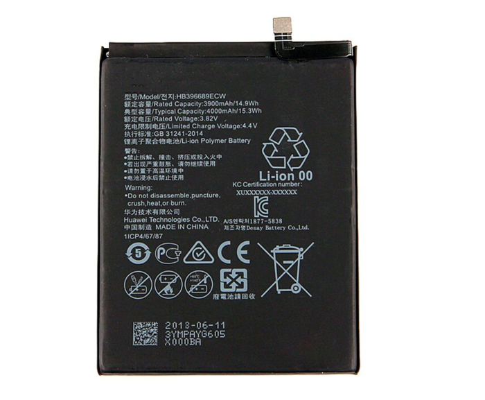 Riff HB396689ECW Аккумулятор для Huawei MATE 9 / P40 Lite E / Enjoy 10 / Honor 9C / Nova Y7 Li-Ion 3900 mAh (RF-HB396689ECW)