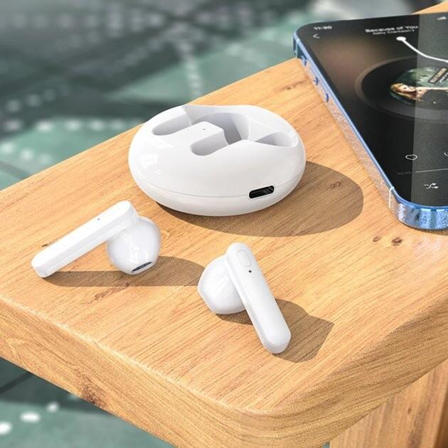 Borofone BW08 Luxury Bluetooth Handsfree TWS Белый (BW08-WH)