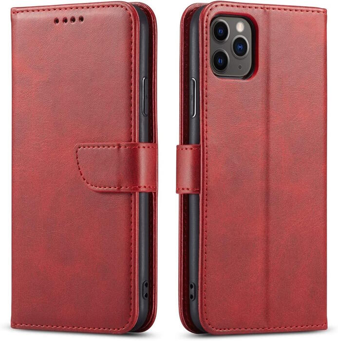 Riff Wallet sāniski atvērams maks Xiaomi Redmi 17C 4G/ Redmi 14C/ Redmi A4/ Poco C75 Red (RF-WAL-XR17C-RE)