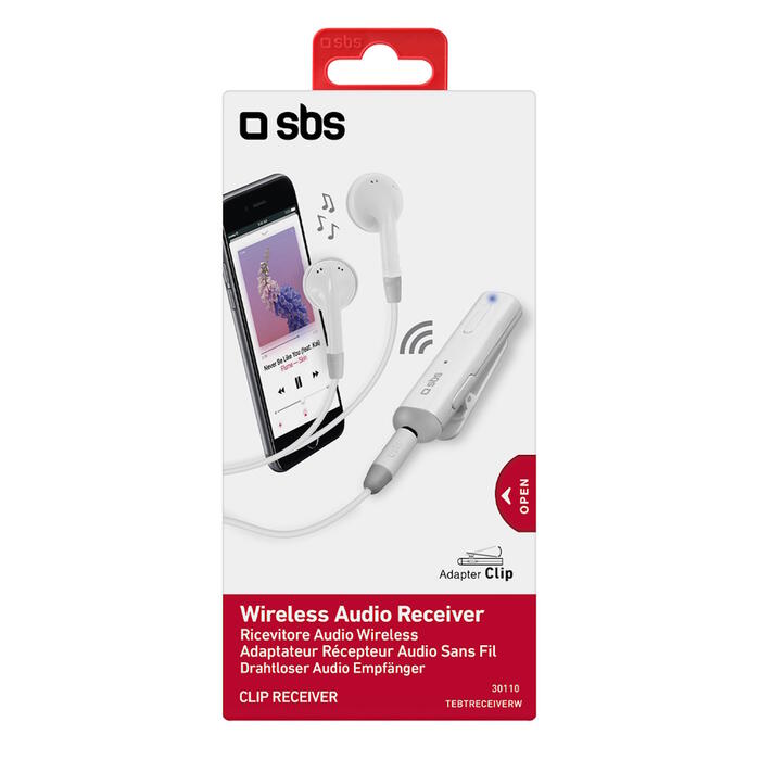 SBS TEBTRECEIVERW Bluetooth adapteris bezvadu uztvērējs