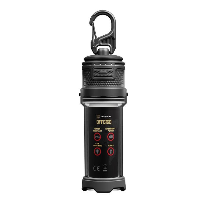 Tactical OffGrid SB-6623B 2in1 ceļojumu lukturītis