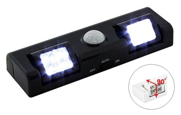 LED lampa ar kustības sensoru 8
